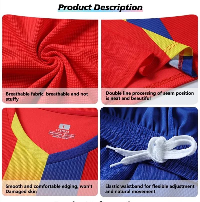 Oem Odm Custom Soccer Club Teamwear Set Football Training Uniform Sportswear Kit Wholesale