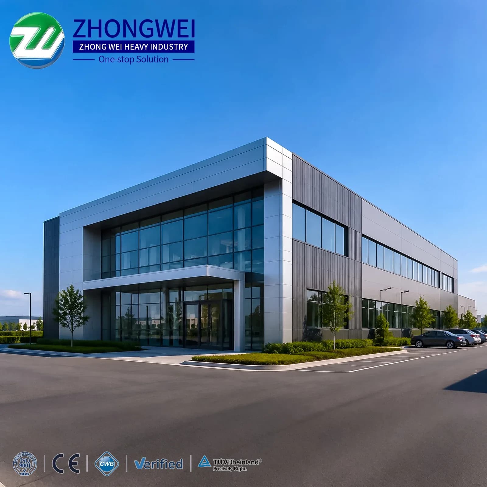 Multi-storey Small Simple Steel Structure House Prefab Steel Structure Apartment Building Office Building