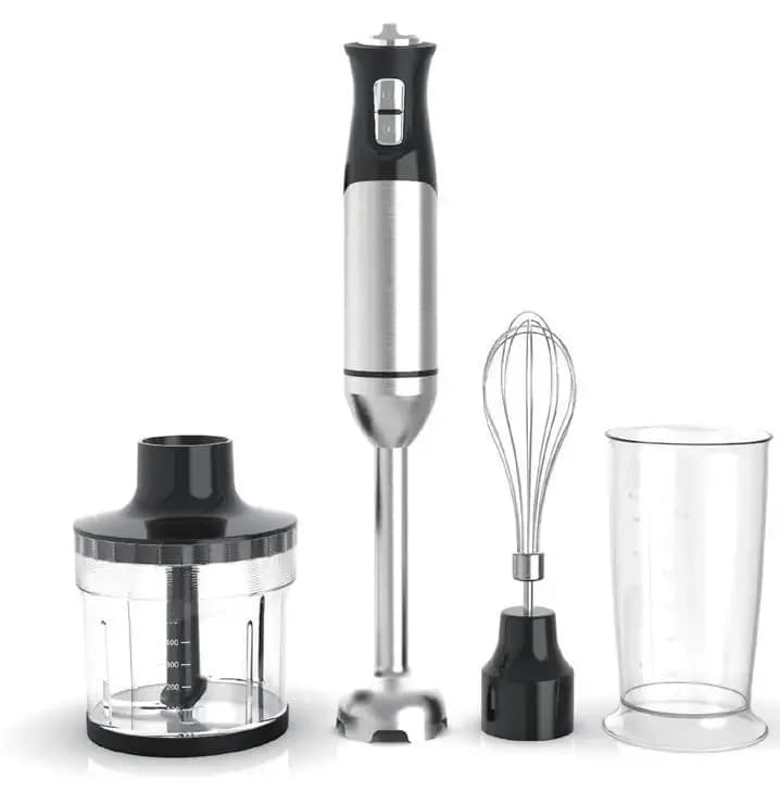 Kitchen Appliances Immersion 1000w 4 In 1 Stainless Steel Stick Mixer Chopper Hand Blender