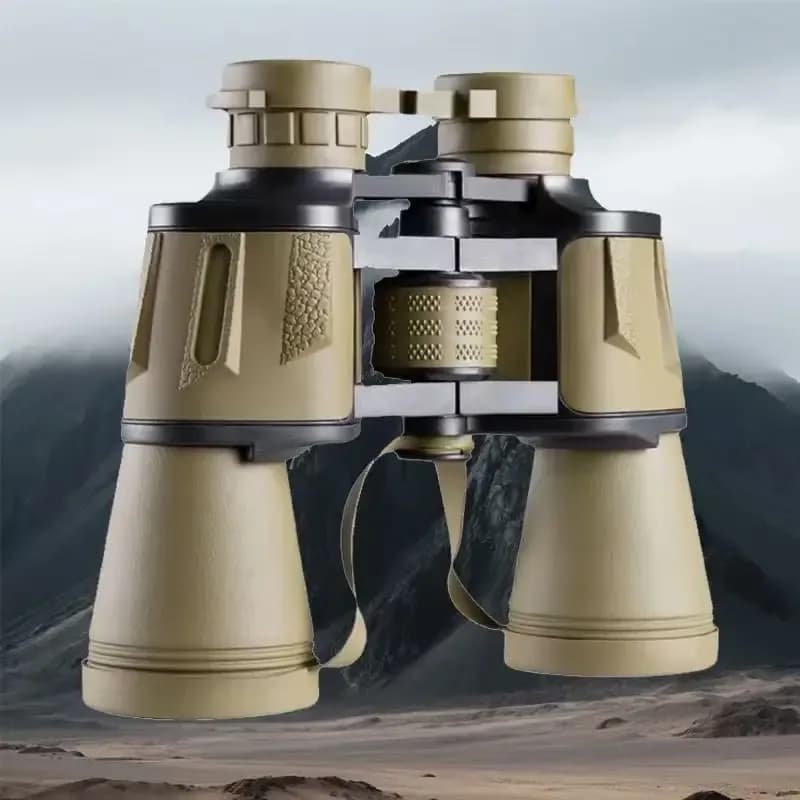 10x50 Binoculares Hd Telescope Bak4 Hd Large View Night Vision Travel Binoculars For Outdoor Hunting/hiking