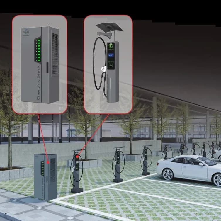 Scu Hybrid Solar + Battery Energy Storage System With Ccs2 High-power Dc Ev Charging Station (100kw) New Energy Charging