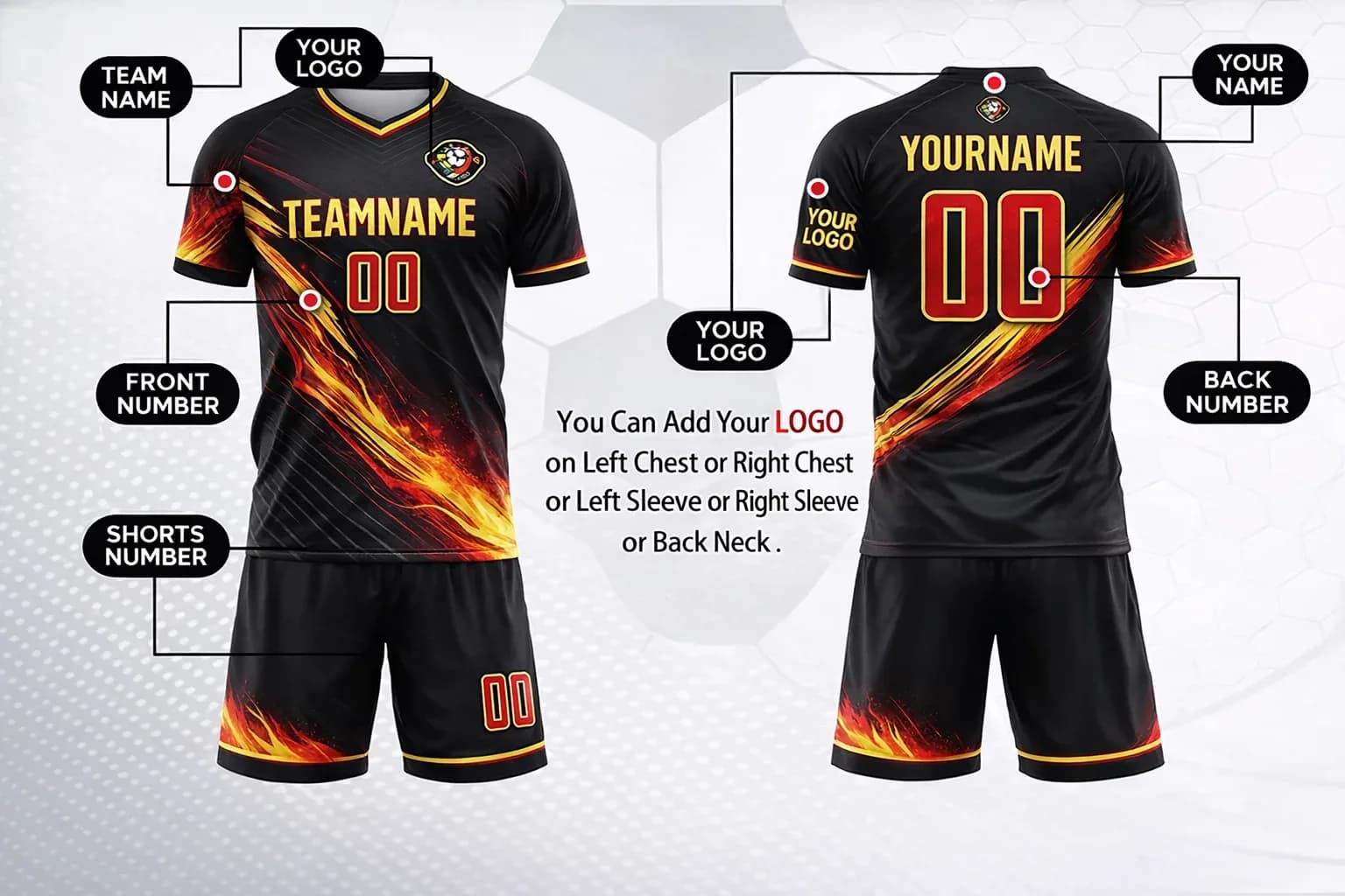 Oem Odm Custom Soccer Club Teamwear Set Football Training Uniform Sportswear Kit Wholesale