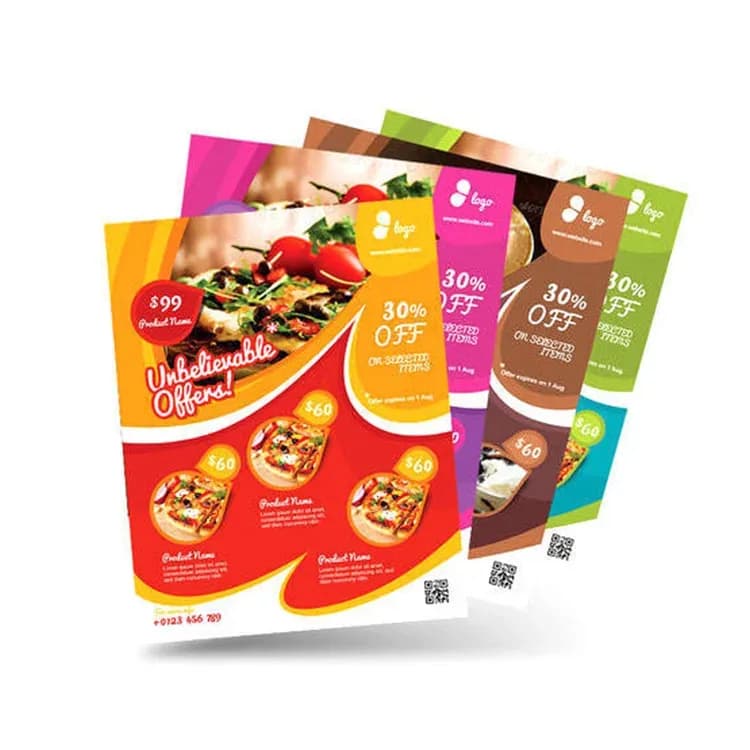 High Quality Advertising Printing Full Color Customized Poster Printing And Design Service