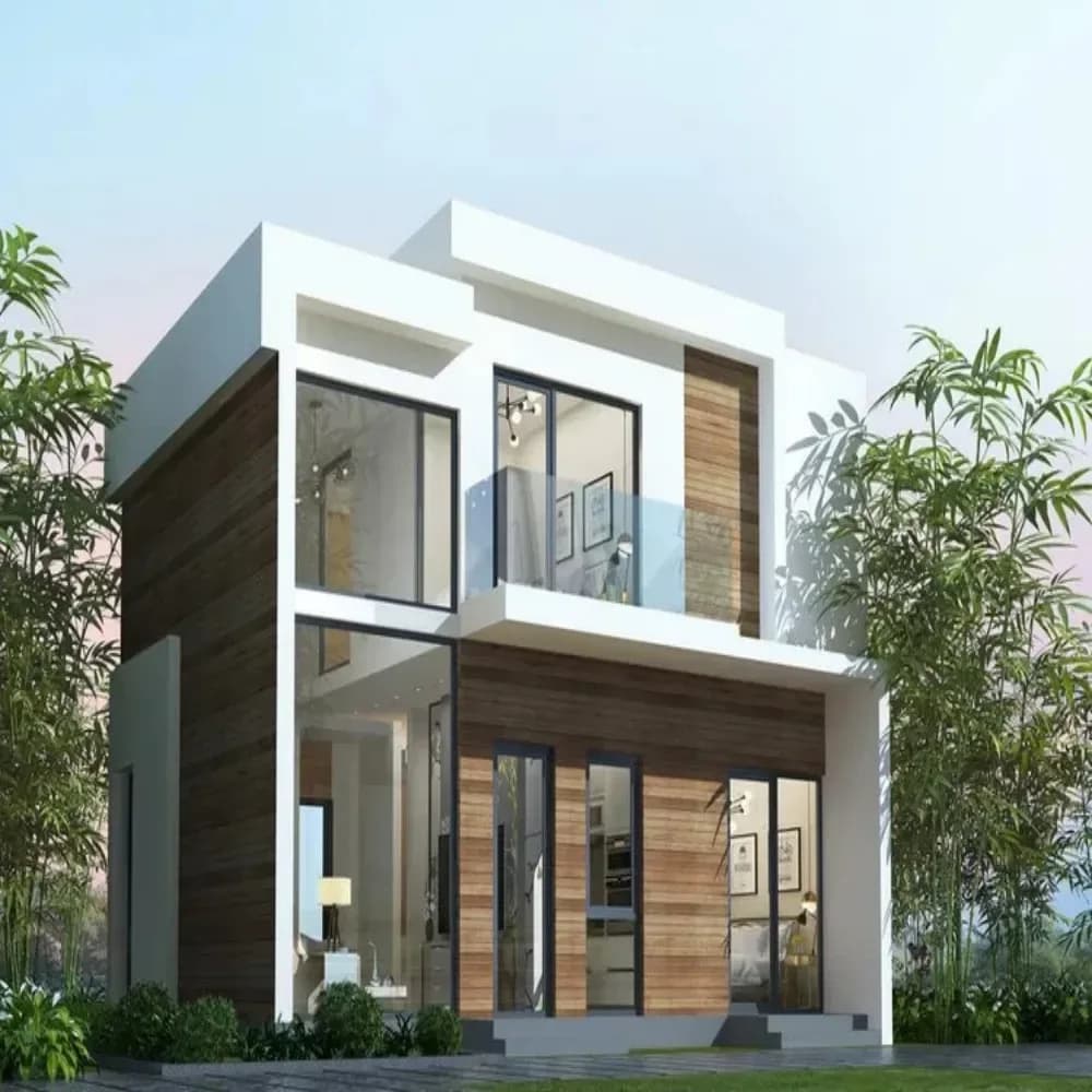 Low Cost Fast Assemble Modular Home Luxury Light Steel Modern Luxury Design Steel Structure Prefab Villa Luxury House