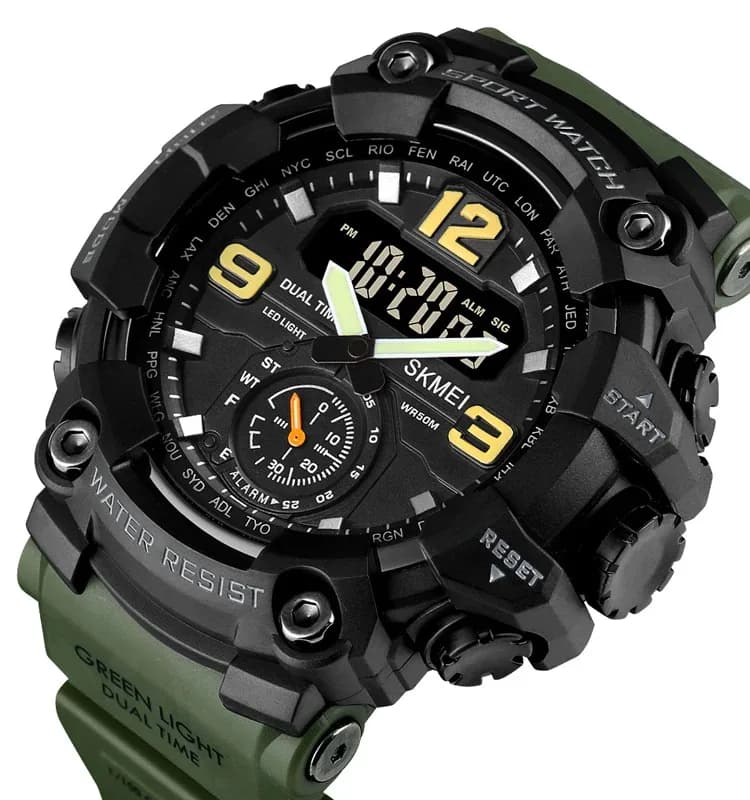 Super Factory Relojes Hombre Barato Skmei 1637 Analog Digital Watches Stock Ready To Ship Best Gifts For Your Men