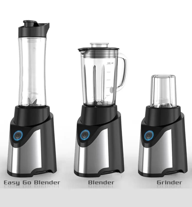 Multifunctional Electric Blender Mixer Grinder Fruit Vegetable Juicer Food Processor Fcc Certified For Daily Home &amp; Cafe Use