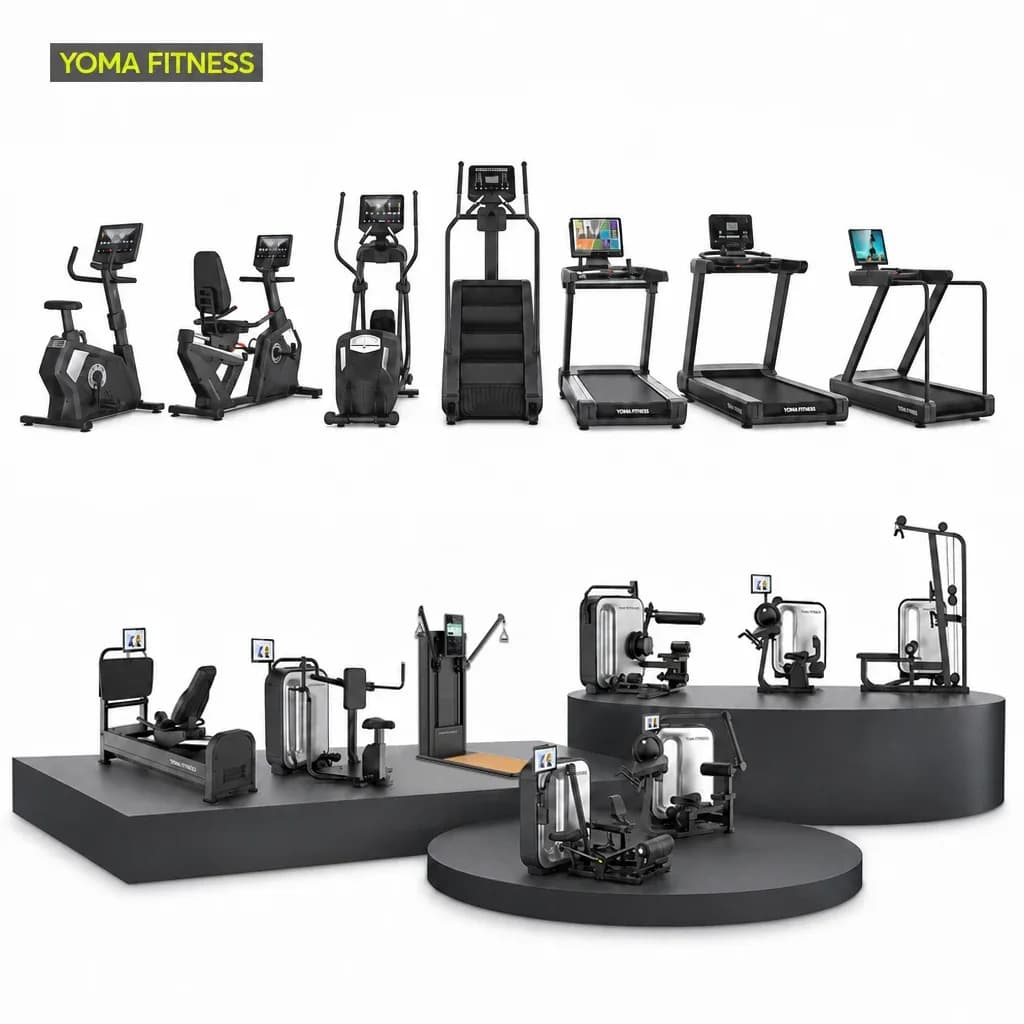 Full Gym Equipment Wholesale High Quality Strength Training And Aerobic Exercise Fitness Machine For Club,Hotel,Enterprise