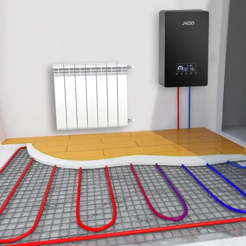 Jnod Floor Heating Systems Home Central Heating Electric Hot Boiler