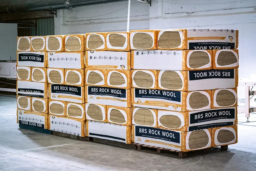Premium Quality Rock Wool Insulation Board For Soundproofing And Heat Resistance