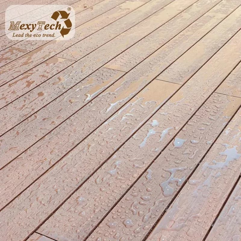 Modern Wpc Decking For Garden Or Backyard Diy Outdoor Wood Deck With Brushed Design Technique