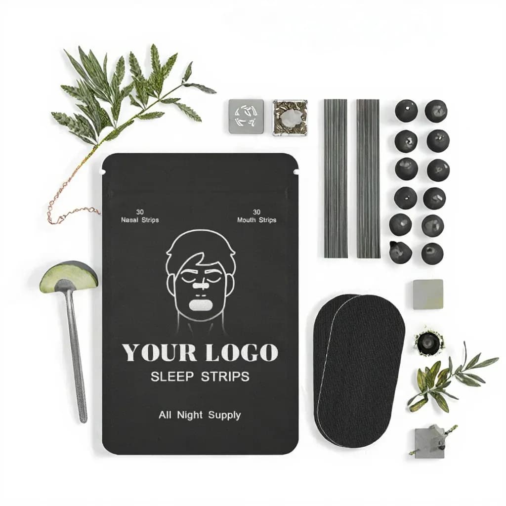 Ce Certified Custom Oem Sleep Mouth Tape Anti Snoring Gentle Sensitive Skin Lip Strips For Sleeping Multi Shapes