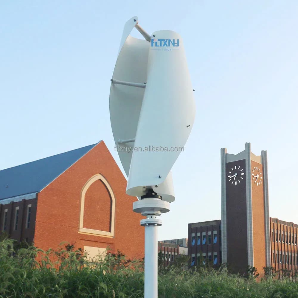 1kw 5kw 10kw Small Wind Turbine Vertical Windmill Naturl Renewable Free Energy Power Hybrid Wind Turbine System