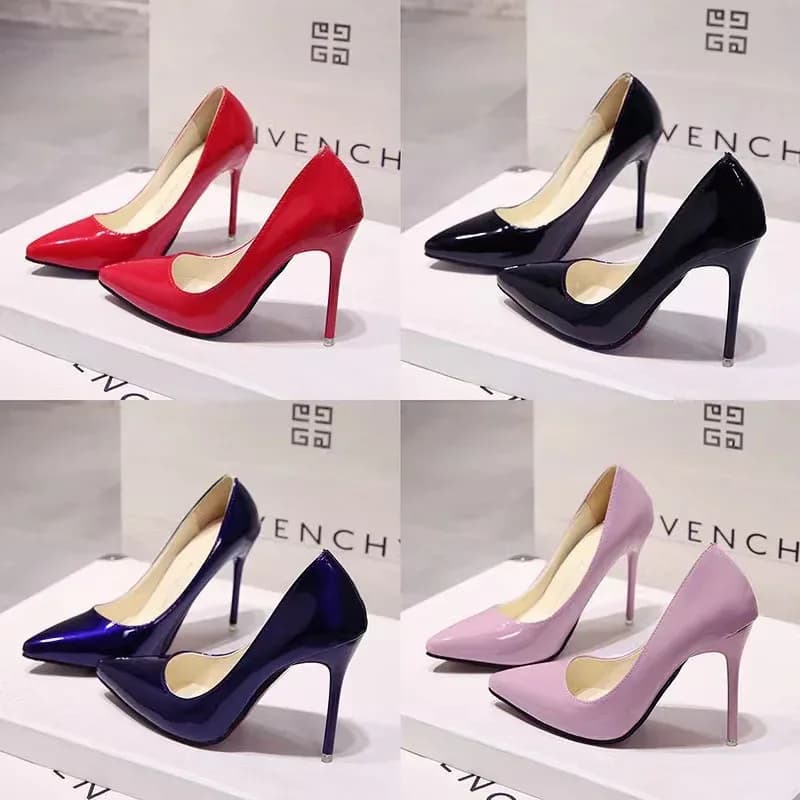 Factory Wholesale 2024 New Arrivals Luxury Elegant Women Pump Thin Heel Shoes For Ladies