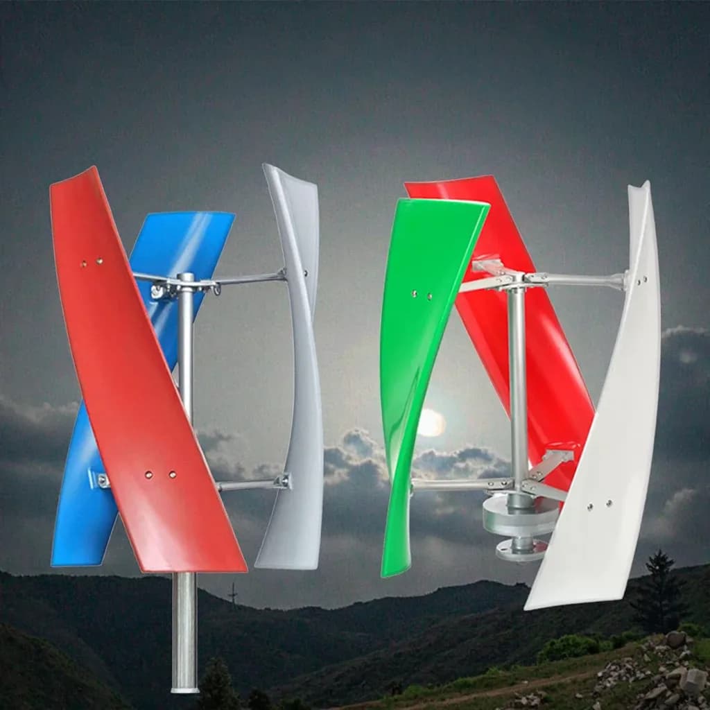5kw Hybrid Wind Power System Wind Solar System Wind Turbine Power Generator For Home Farm Use