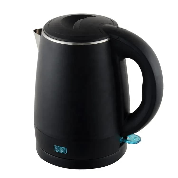 High Quality Appliances Kitchen Home 1liter Mini Double Wall Electric Coffee Kettle For Travel