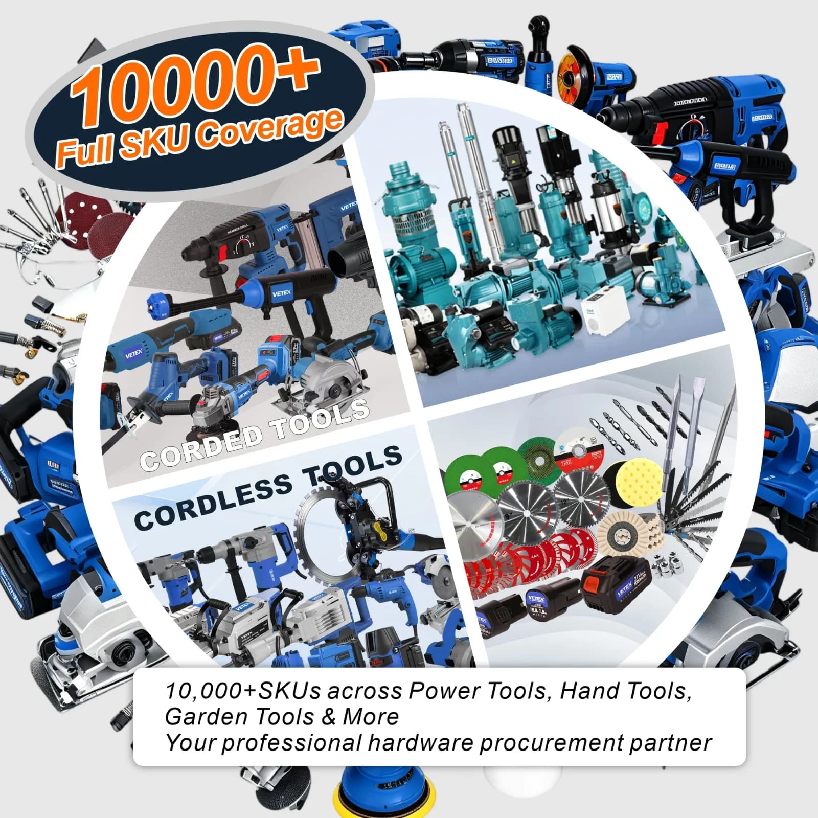 One-stop Bulk Sourcing Oem Chargeable Cordless Hand Impact Drill Set Variable Speed For Diy Building Construction Work