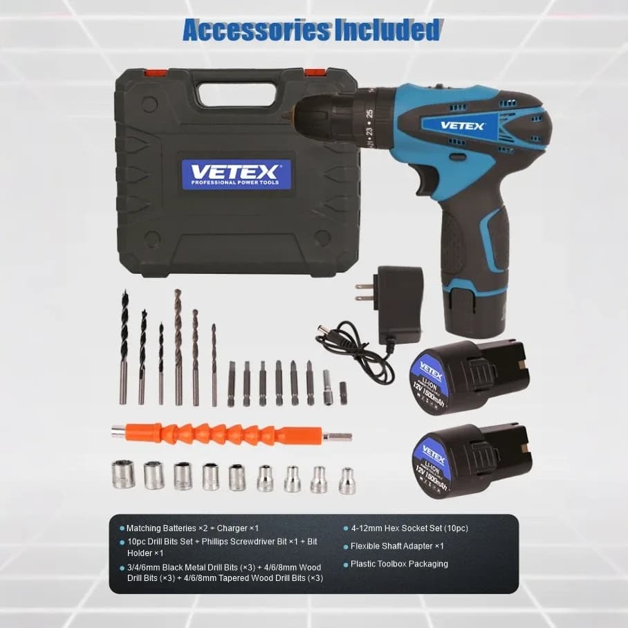 One-stop Bulk Sourcing Oem Chargeable Cordless Hand Impact Drill Set Variable Speed For Diy Building Construction Work