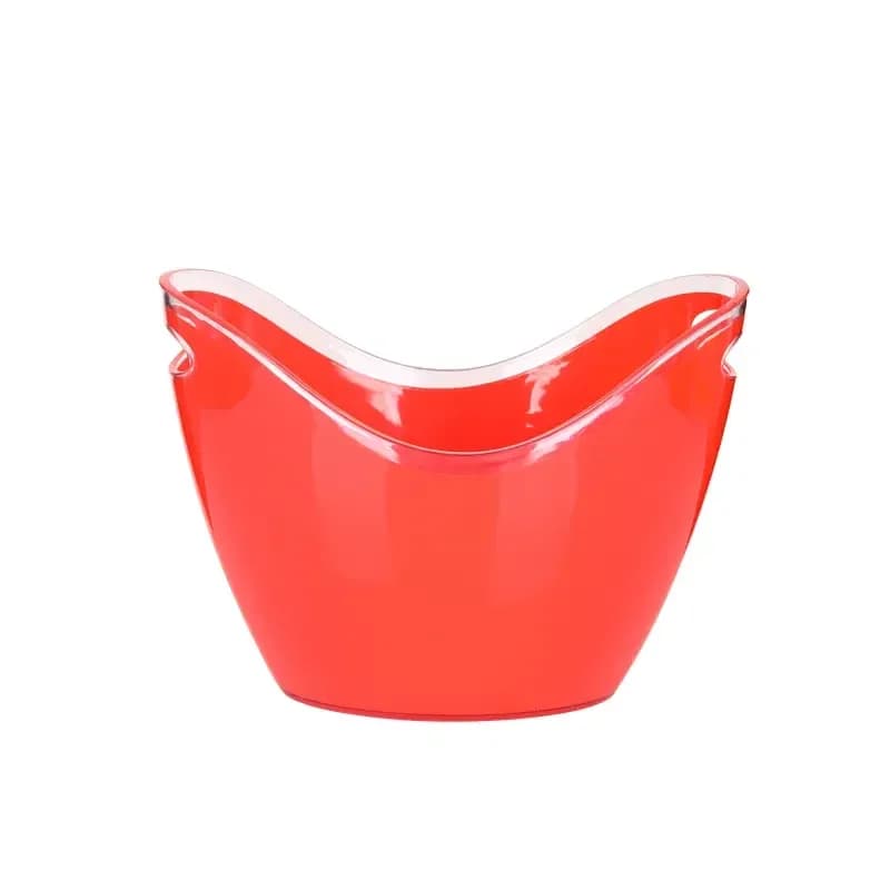 Good Quality Plastic Ice Buckets Customized Logo Bar Ktv Champagne Beer Ice Bucket For France Old Speckled Hen Organic Honey Dew