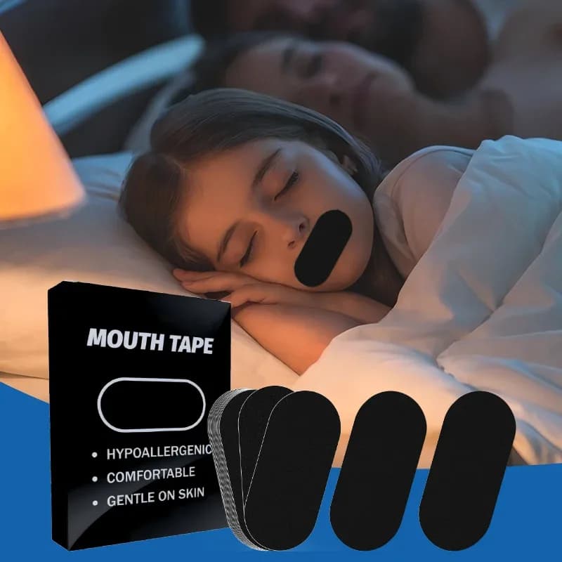 Ce Certified Custom Oem Sleep Mouth Tape Anti Snoring Gentle Sensitive Skin Lip Strips For Sleeping Multi Shapes