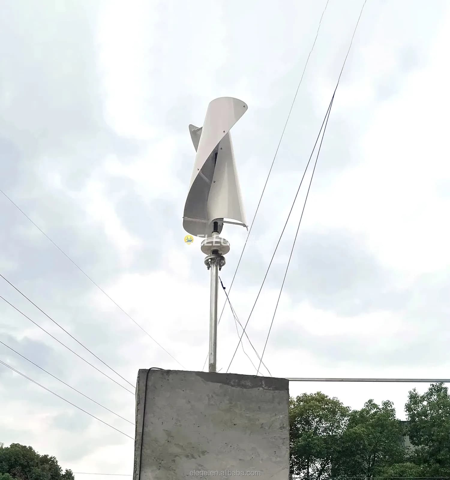 Vertical Wind Turbine 2kw 3kw 5kw Renewable Free Energy Windmill Generator For Home Small Wind Energy Power Generation System