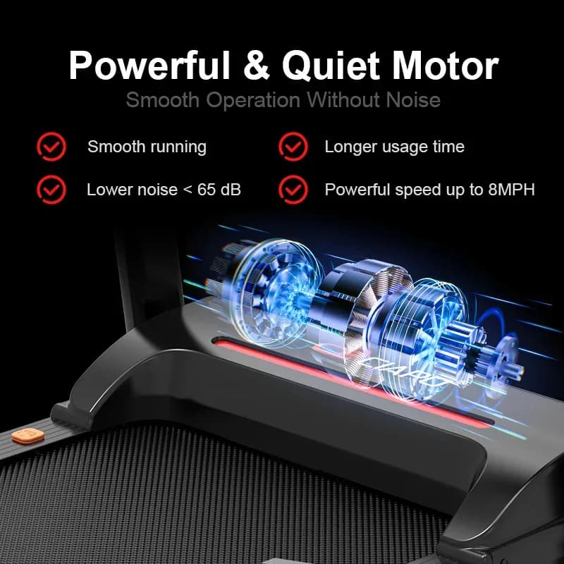 Hot Sale 120kg Max User Weight Fitness Electric Manual Foldable Treadmill For Home Gym Use Walking Treadmill