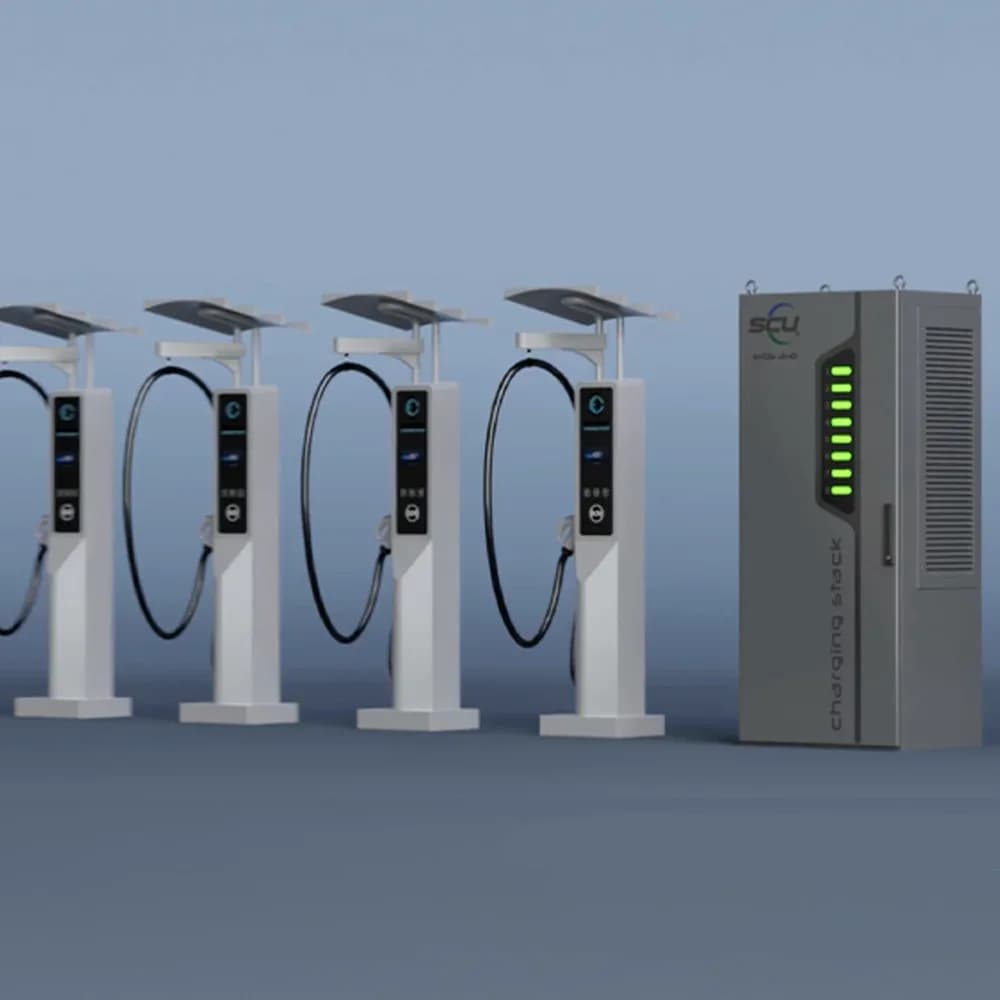 Scu One-fits-all Solution Solar Pv Battery Energy Storage Ev Dc Charger Electric Car Charging Station