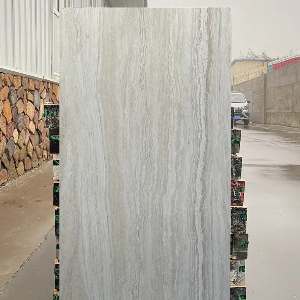 Eco Mcm Building Material Grey Cladding Contemporary Interior Exterior Sheet Wall Tile Flexible Marble Soft Stone Wall Panel