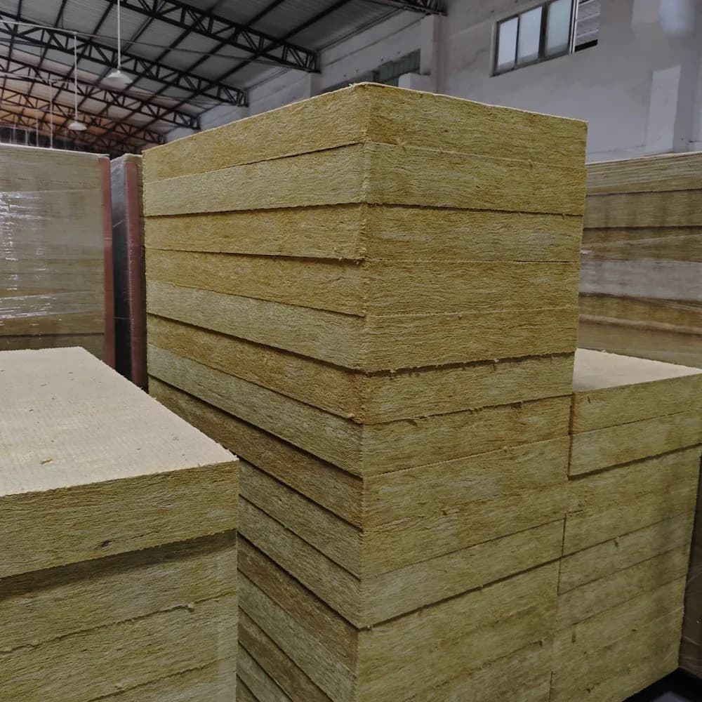 Premium Quality Rock Wool Insulation Board For Soundproofing And Heat Resistance