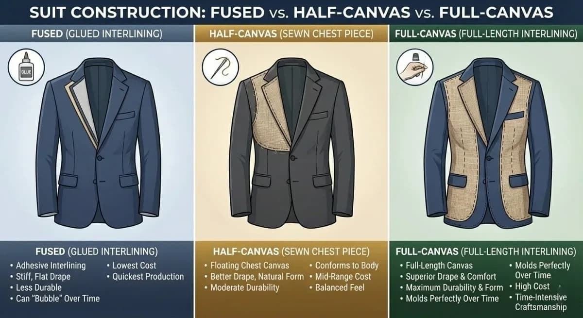 Custom Plus Size Men's Slim Fit Three Piece Suit Business Casual Formal Wedding Banquet Dress Suit