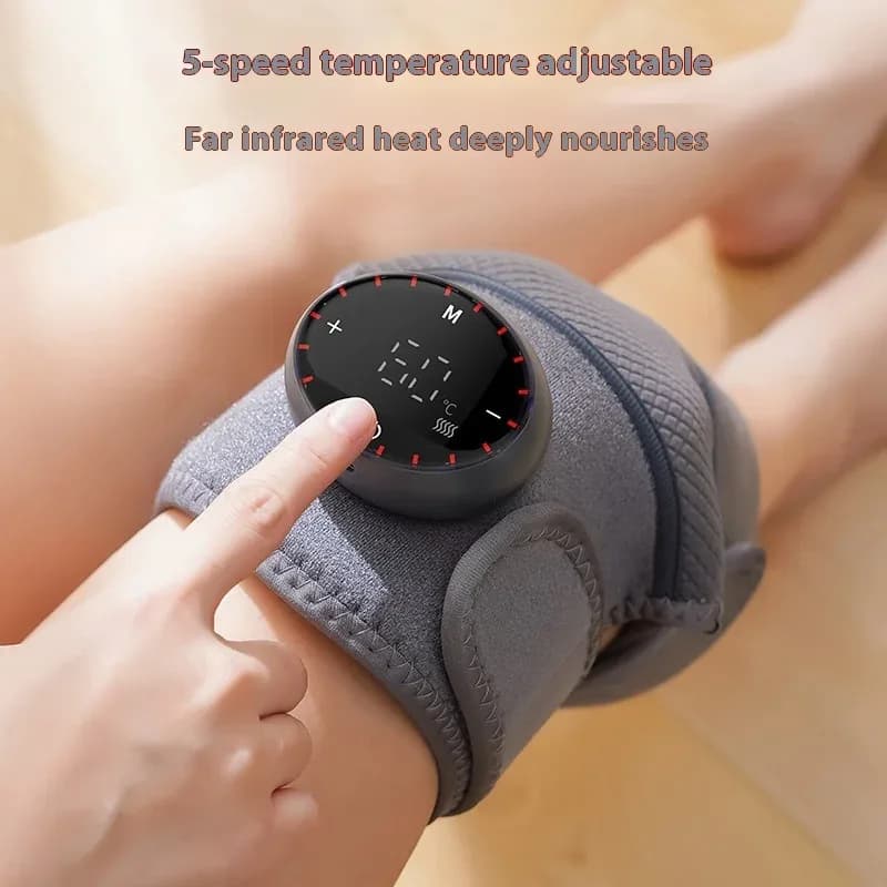 Self-heating Knee Massager Physiotherapy Device For Old &amp; Cold Legs Pain Relief Knee Joint Heat Therapy Brace