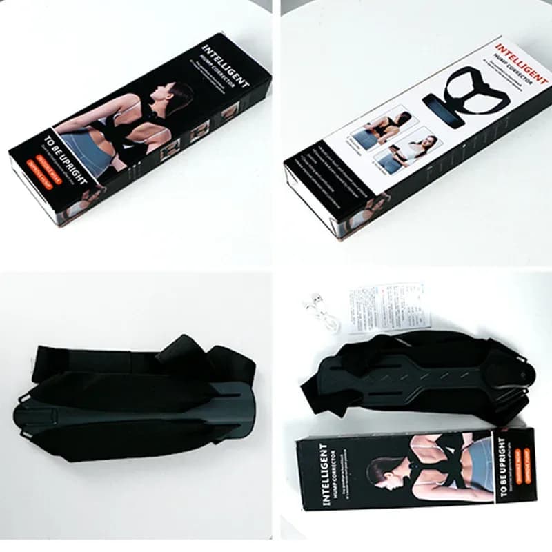 Smart Lcd Frame Posture Corrector Anti-hunchback Back Correction Vibrating-sensor Posture-adjusting Belt Adults Children 2-year