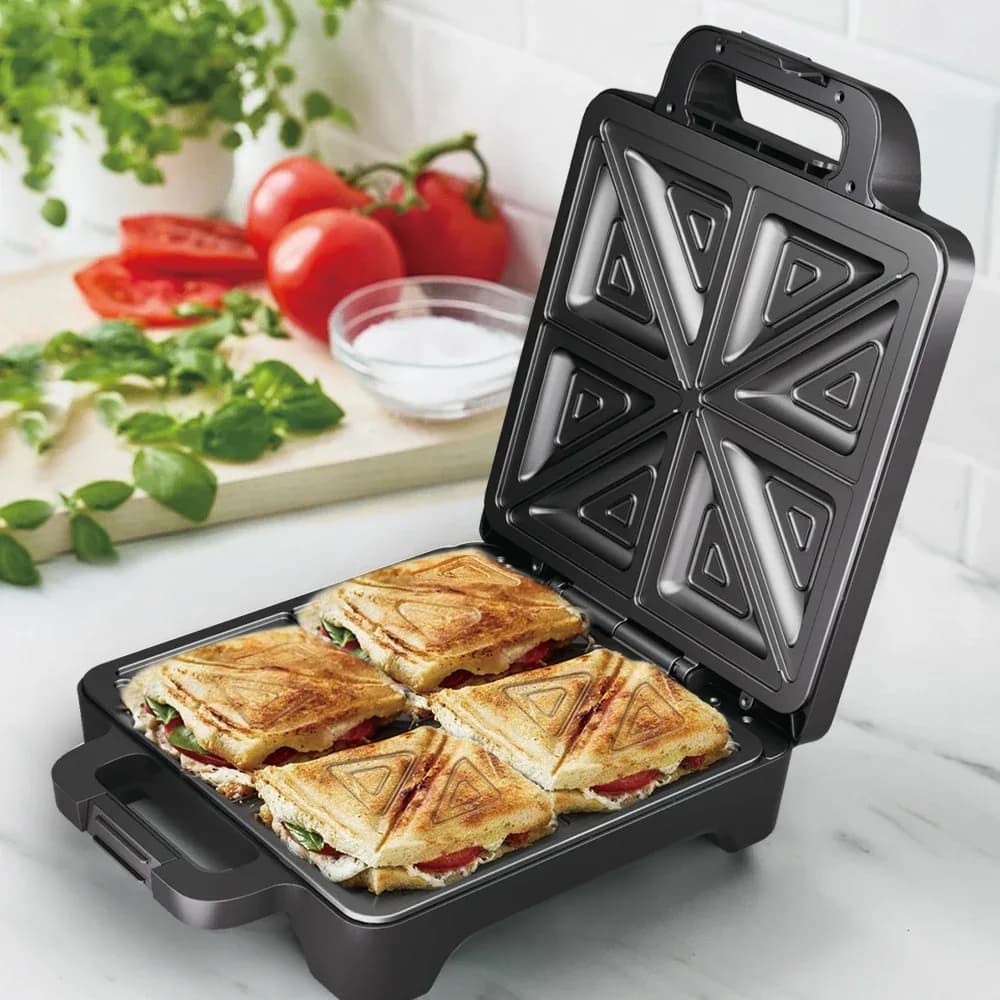 Kitchen Appliances Aluminium Die Casting Plate Breakfast Toaster Sandwich Makers