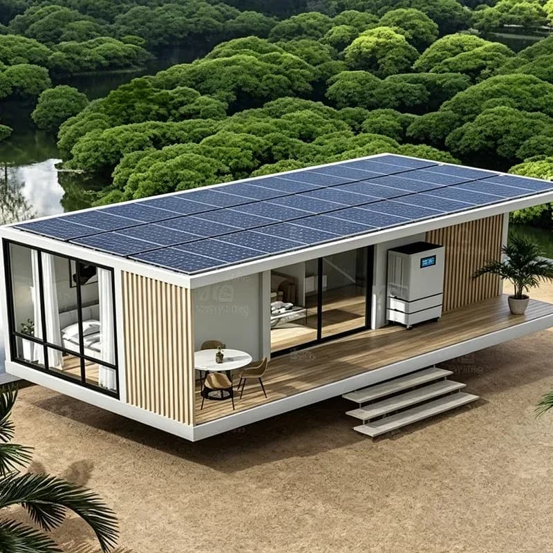 Expandable Prefabricated Container Houses Mobile Houses Integrated Building Containers Aesthetically Pleasing Appearance