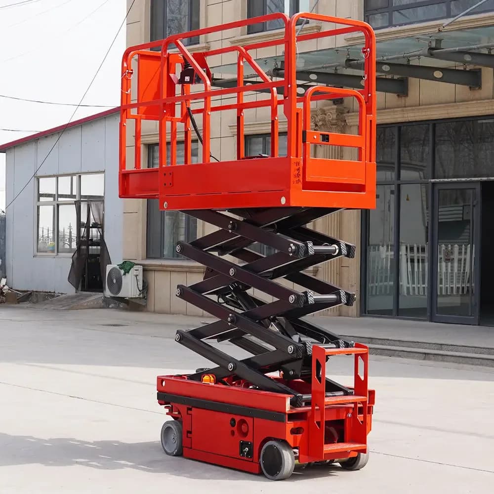 4m 6m 8m 10m 12m 14m 16m High Lifting Vertical Mast Aluminum Electric Aerial Work Platform Lift