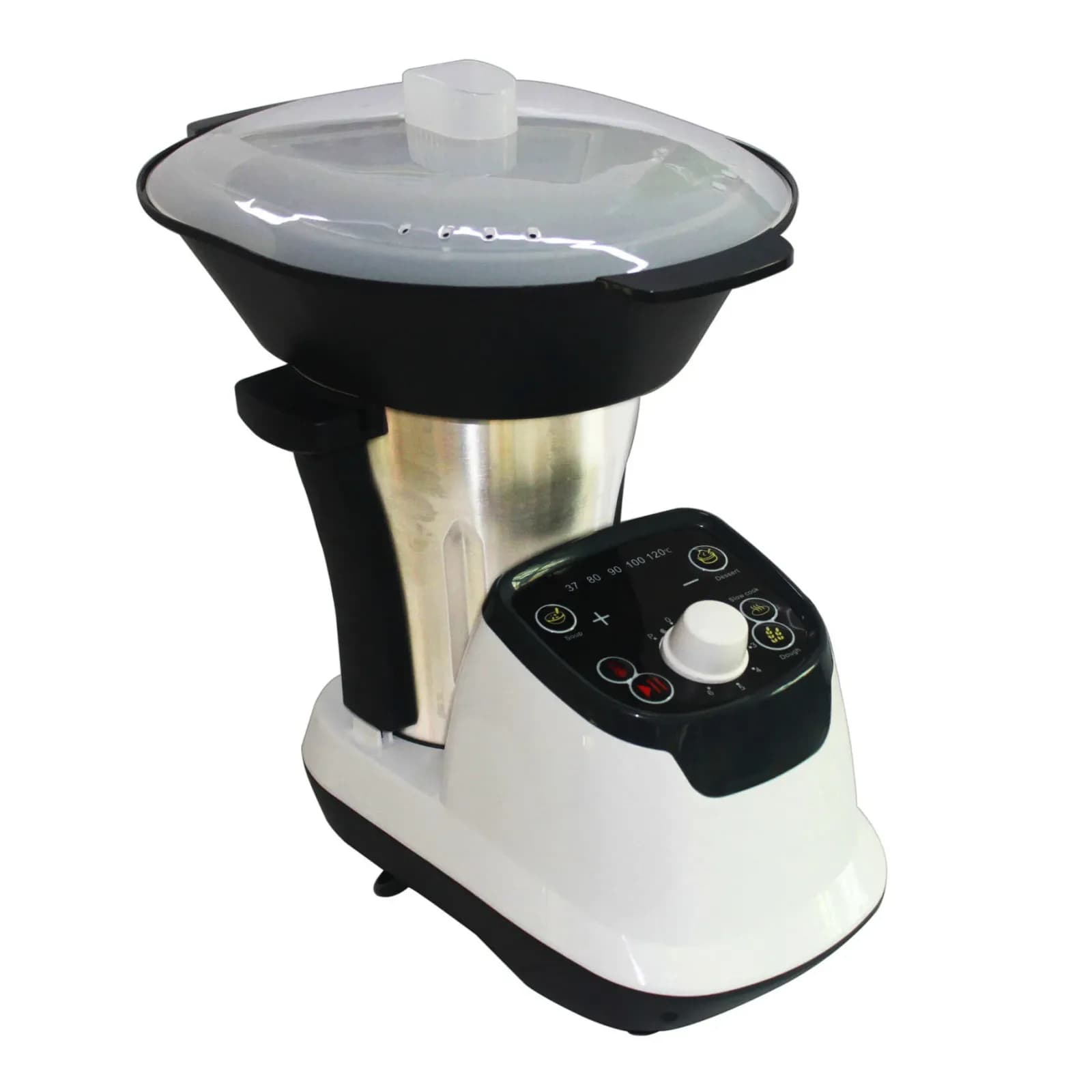 Multi-function Robot Thermo Food Processor &amp; Cooking Machine Portable Household Electric Chopping Mixing &amp; Slicing Blender