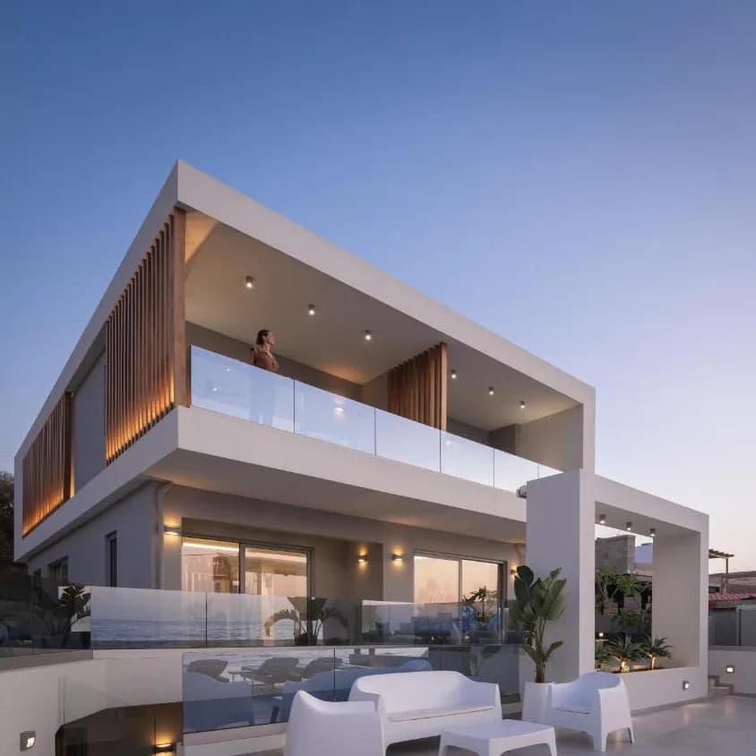 Discount Price Customized Light Steel Container Villa Prefabricated House Luxury Modern Design March House Brand 5-year Warranty