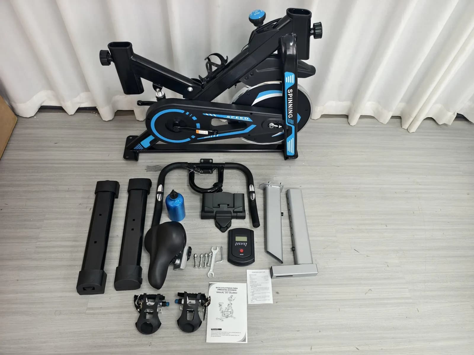 Todo Professional New Design Indoor Spinning Bike Commercial Spin Bike With Shock Absorption