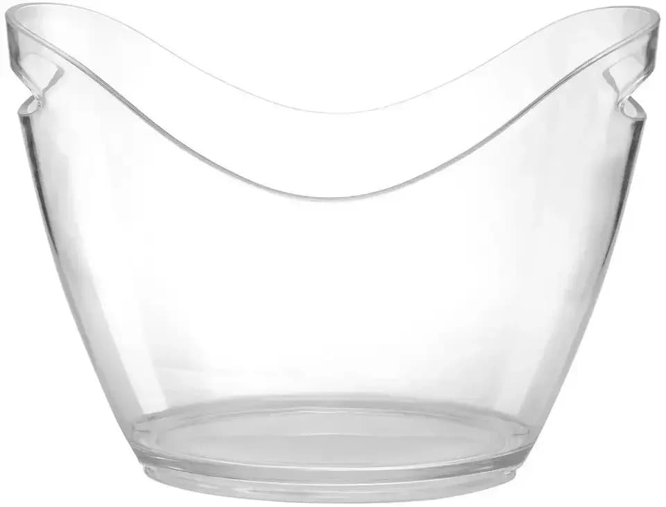 Good Quality Plastic Ice Buckets Customized Logo Bar Ktv Champagne Beer Ice Bucket For France Old Speckled Hen Organic Honey Dew