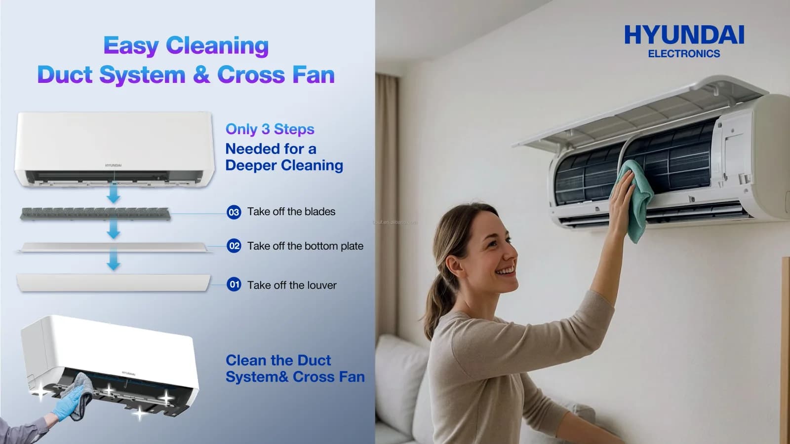12000 Btu Resident Heat Pump R410a Air Conditioner Inverter Mini Split Cooling And Heating Air Conditioning System For Hotel