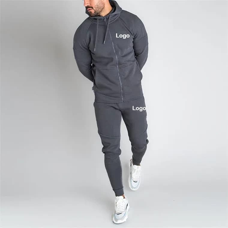 High Quality Track Suits Men Sport Tracksuit Latest Fashion 2 Piece Men S Sweatsuit Sets Bulk Sweat Suits Custom Logo