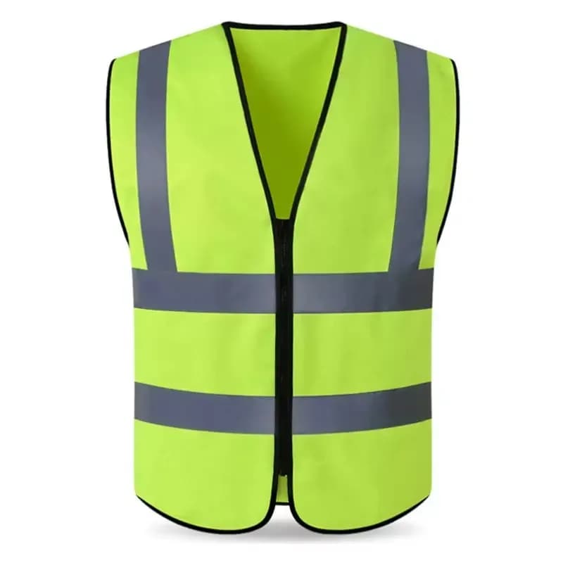 Oem High Visibility Reflective Safety Vest For Construction Road Riding Work &amp; Security Safety Jacket