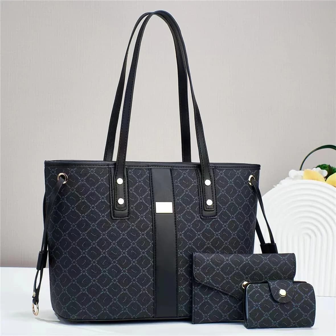 New Winter Arrival Luxury Pu Leather Handbag | Stylish Embossed Versatile Large-capacity Shoulder &amp; Crossbody Bag For Work Daily