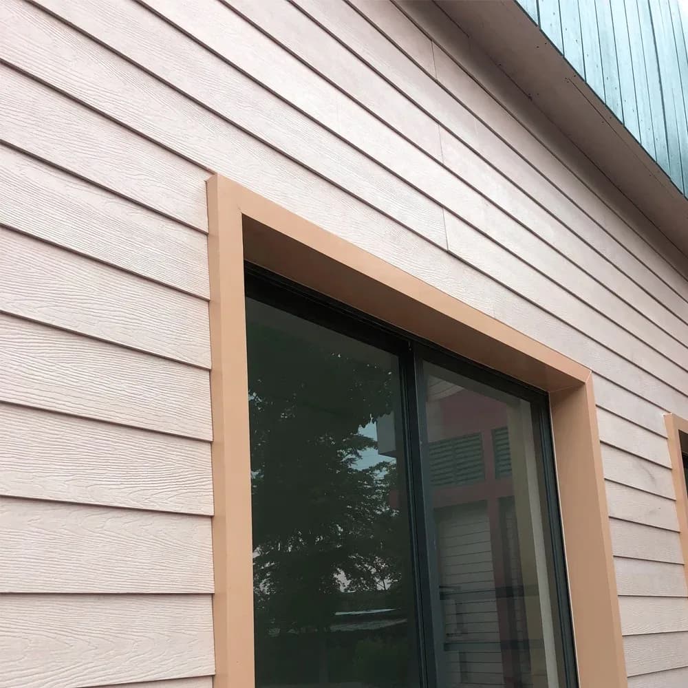 Reinforced Fiber Cement Exterior Wall Panel Cladding Weather Proof Board/exterior Siding Materials