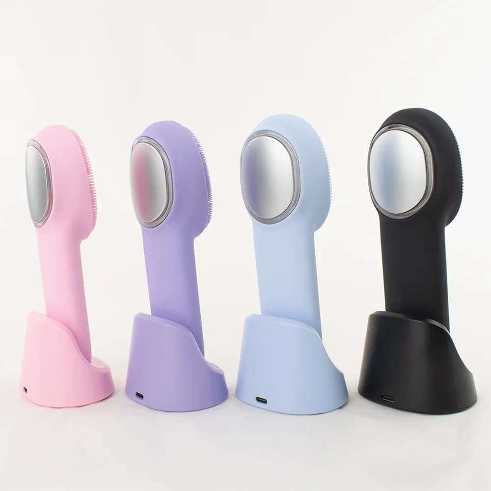 Personal Care Multifunction Beauty Machine With Facial Cleansing Brush &amp; Face Massager Essential Skin Care Tools