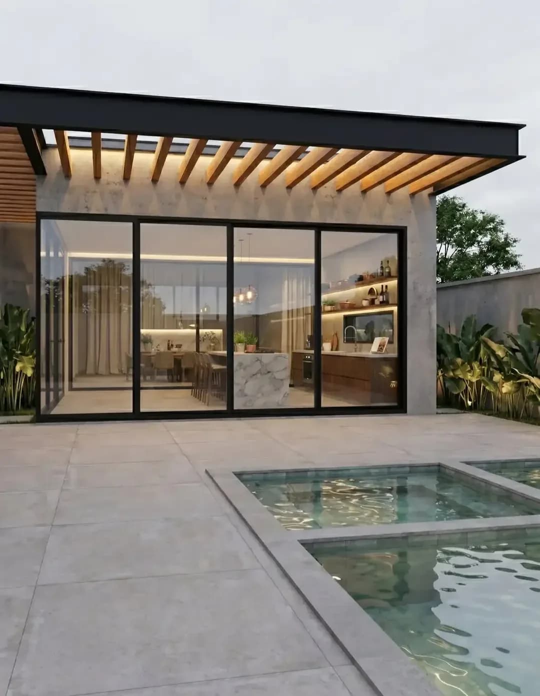 Windproof Prefabricated Modular Houses,Modern Steel Structure Villas,Safe And Stable Without Environmental Restrictions