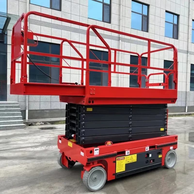 4m 6m 8m 10m 12m 14m 16m High Lifting Vertical Mast Aluminum Electric Aerial Work Platform Lift
