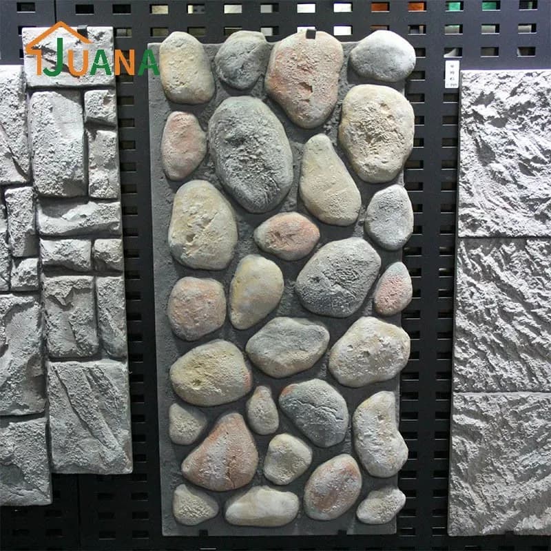 Polyurethane Foam Alternative Stone 3d Artificial Stone Pu Stone Indoor Exterior Decorative Wall Panel