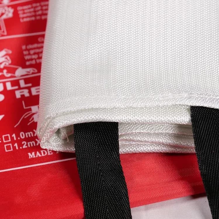 Ht800 Home Fire Proof Safety Emergency Fire Registant Fiberglass Fire Blanket For Kitchen