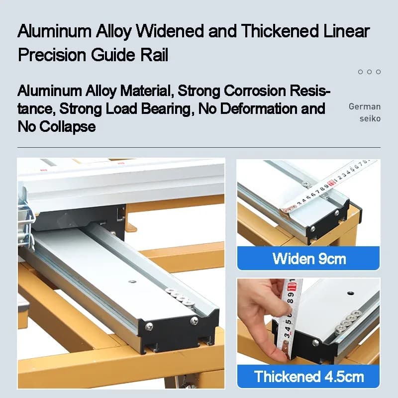 Factory Direct Sale Woodworking Set Cutting Saw Multi-function Panel Saw Portable Workbench Dust-free Cutting Saw