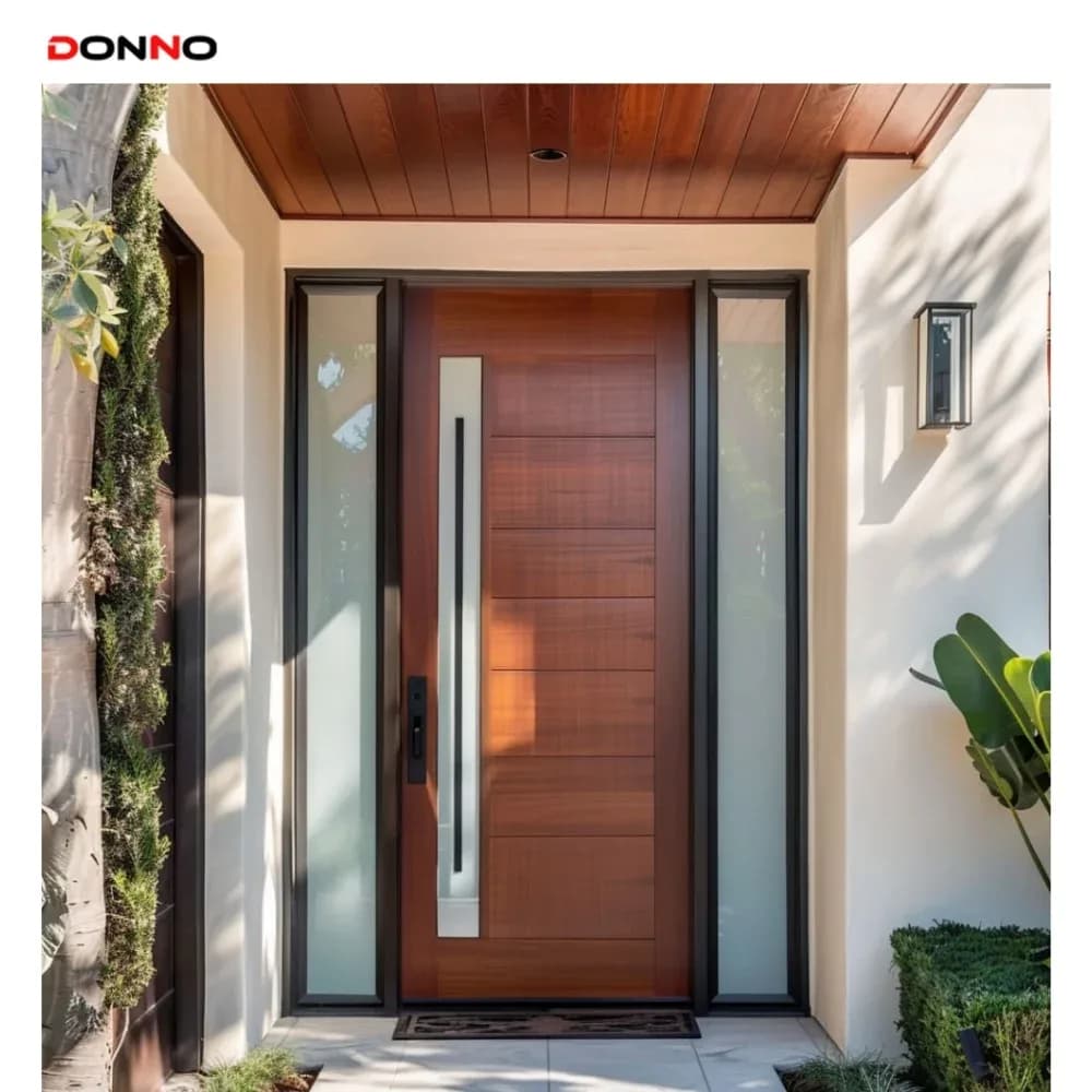 Factory Wholesale New Russian Engineering Aluminum Door Apartment Entry Safety Door For Villa Secure And Elegant